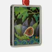 Feigen auf Schwarzem 2014 Ornament Aus Metall (Rechts)