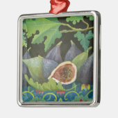 Feigen auf Schwarzem 2014 Ornament Aus Metall (Links)