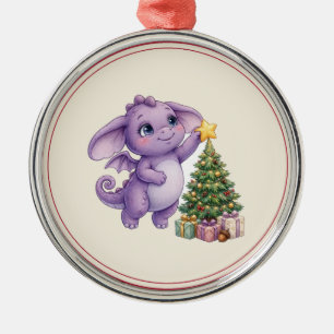 Feigen-Baumschmuck-Weihnachtsbaumspitze Ornament Aus Metall