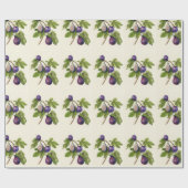 Feigen-Druck-WeihnachtsPackpapier - traditionell Geschenkpapier (Flach)