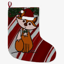 Feigen-Fuchs-Weihnachtsstrumpf