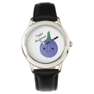 Feigen Phantastischer Abb. Pun Armbanduhr