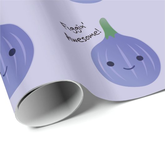 Feigen Phantastischer Abb. Pun Geschenkpapier (Rolleneckpunkt)