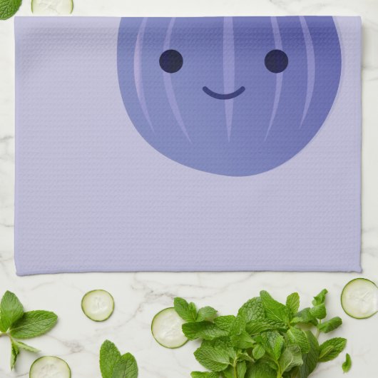 Feigen Phantastischer Abb. Pun Geschirrtuch (Gefaltet)