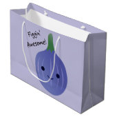 Feigen Phantastischer Abb. Pun Große Geschenktüte (Vorderseite Schrägansicht)