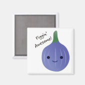 Feigen Phantastischer Abb. Pun Magnet (Vorderseite/Rückseite)
