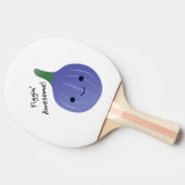 Feigen Phantastischer Abb. Pun Tischtennis Schläger (Seitenansicht)