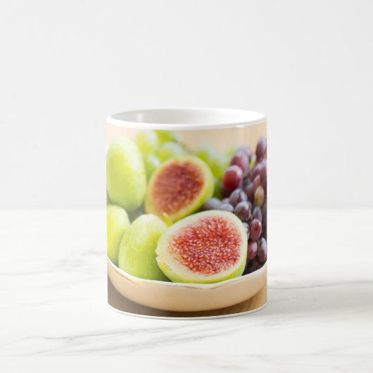 Feigen und Trauben, frisch Kaffeetasse (Mittel)