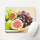 Feigen und Trauben, frisch Mousepad (Mit Mouse)
