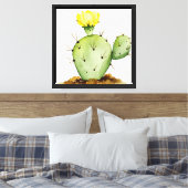 Feigenkaktus Leinwanddruck (Insitu (Schlafzimmer))