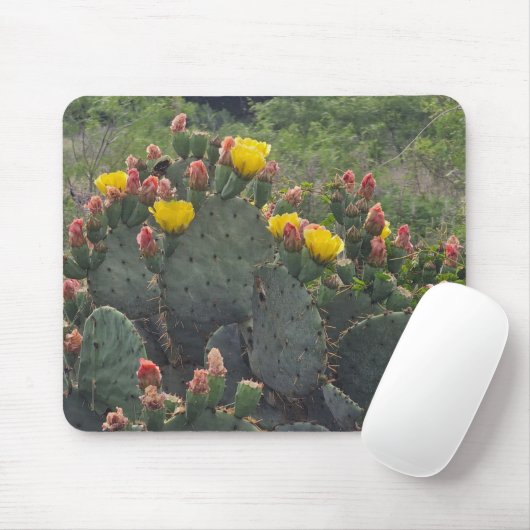 Feigenkaktus Mousepad (Mit Mouse)