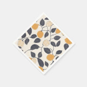 Feigenmuster Paper Napkin Serviette (Ecke)