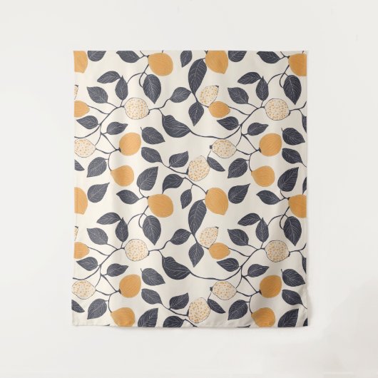 Feigenmuster Tapestry Wandteppich (Vorderseite)