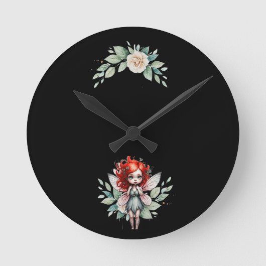 Feigenuhr Runde Wanduhr (Vorderseite)