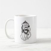 Feiger Löwe Kaffeetasse (Links)
