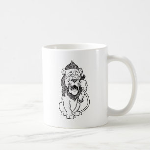 Feiger Löwe Kaffeetasse