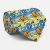 Feiger Löwe Krawatte (Gerollt)