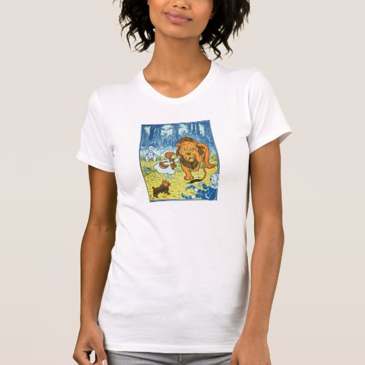 Feiger Löwe T-Shirt (Vorderseite)