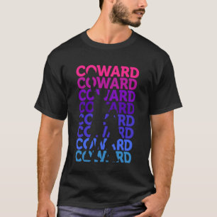 Feigling Erstaunlich Basketball Inspiriert Fan T-Shirt
