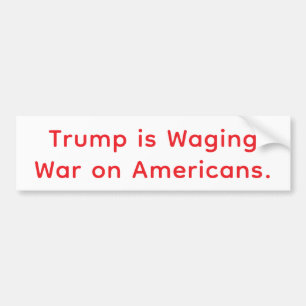 Feigling Trumps Krieg Gegen Amerika Hankamer Artju Autoaufkleber