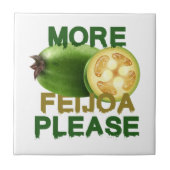 FEIJOA FRUIT ! NIEDLICHES GESCHENK FÜR SELTENE OBS FLIESE (Vorderseite)