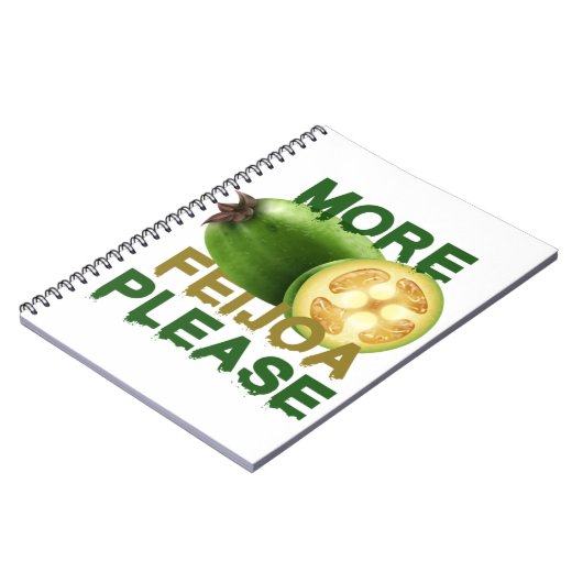 FEIJOA FRUIT ! NIEDLICHES GESCHENK FÜR SELTENE OBS NOTIZBLOCK (Linke Seite)