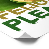 FEIJOA FRUIT ! NIEDLICHES GESCHENK FÜR SELTENE OBS POSTER (Ecke)