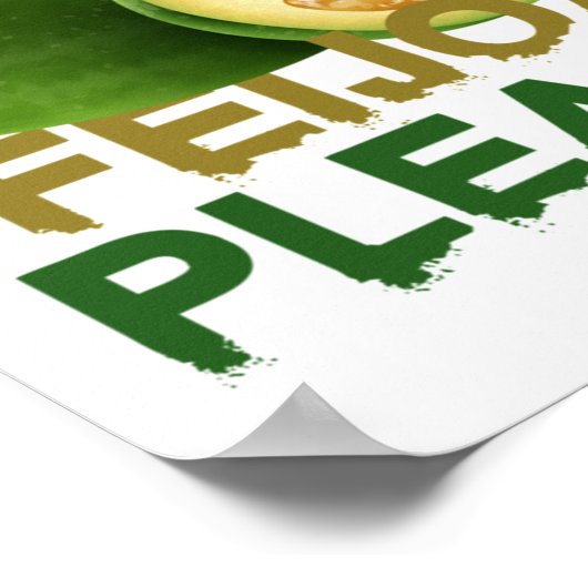 FEIJOA FRUIT ! NIEDLICHES GESCHENK FÜR SELTENE OBS POSTER (Ecke)