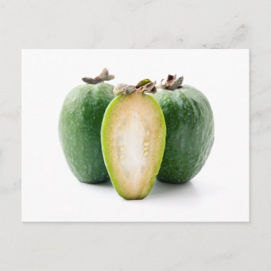 Feijoa Postkarte (Vorderseite)