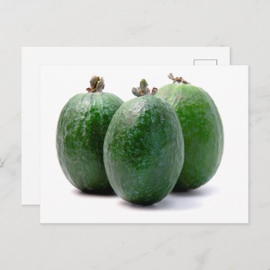 Feijoa Postkarte (Vorne/Hinten)