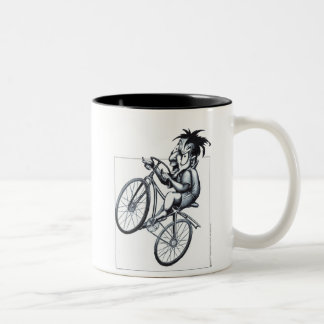 Feilbieten-Power Zweifarbige Tasse