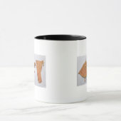 Feilbietendes Set des Beutels, des Handschuhs und Tasse (Zentrum)