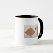 Feilbietendes Set des Beutels, des Handschuhs und Tasse (VorderseiteRechts)