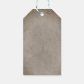 Feild von Blume - Initials - Geschenktasten Geschenkanhänger (Vorderseite)