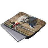 Feilsche auf Bauernhof, Laptop-Sieb Laptopschutzhülle (Vorne Knopf)