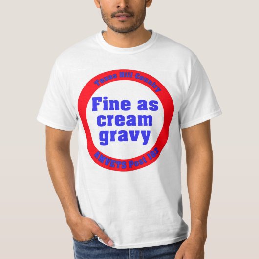 Fein als Cremegravur T-Shirt (Vorderseite)