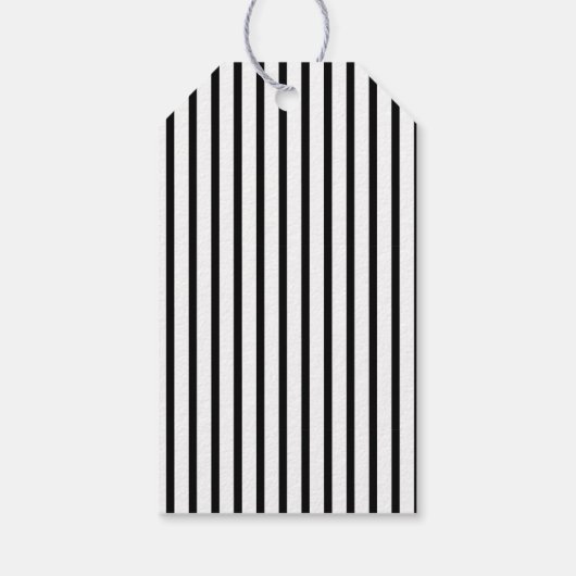 Fein DANKE FÜR DIE KOMBINATION VON Schwarz/Weiß St Geschenkanhänger (Rückseite)