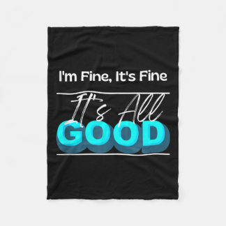 Fein Fein Gut Lustig Grafik Geschenk Ärmellos Fleecedecke