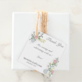 Fein geblüht Hochzeit Geschenkanhänger (Beispiel)