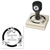 Fein geblüht Hochzeit Gummistempel (Stempel)