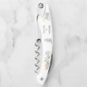 Fein geblüht Hochzeit Kellnermesser (Vorderseite)