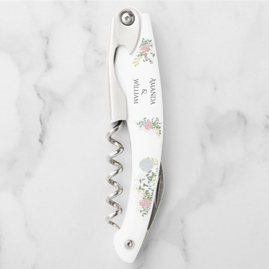 Fein geblüht Hochzeit Kellnermesser (Vorderseite)