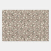 Fein gefärbtes Flor-Wrapping-Papier Set aus 3 Flac Geschenkpapier Set (Vorderseite 2)