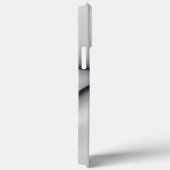 Fein konvexe, graue Ausschnitte Case-Mate iPhone Hülle (Rückseite / Rechts)