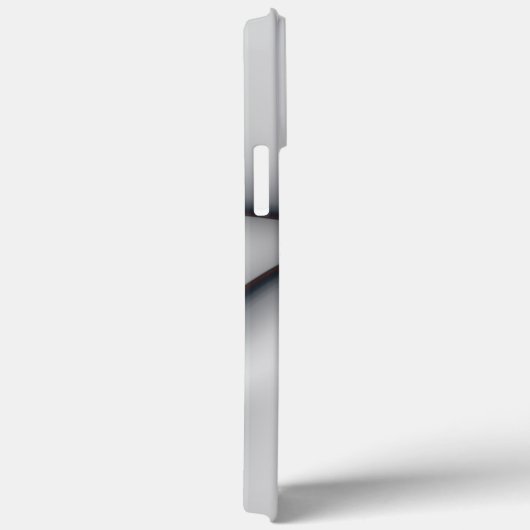 Fein konvexe, graue Ausschnitte Case-Mate iPhone Hülle (Rückseite / Rechts)