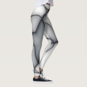 Fein konvexe, graue Ausschnitte Leggings (Rechts)