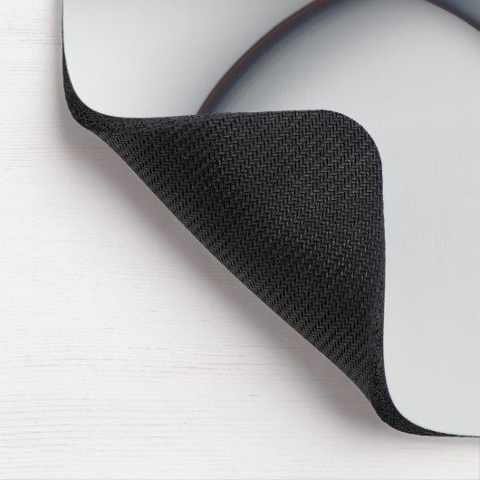 Fein konvexe, graue Ausschnitte Mousepad (Ecke)