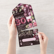 Fein Like Wine Luxury 30. Geburtstag UAwg