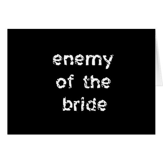 Feind der Braut (Vorderseite (Horizontal))