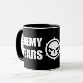 Feind zerreißt Tasse (Vorderseite Links)